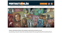 Desktop Screenshot of portraitsbyalan.com